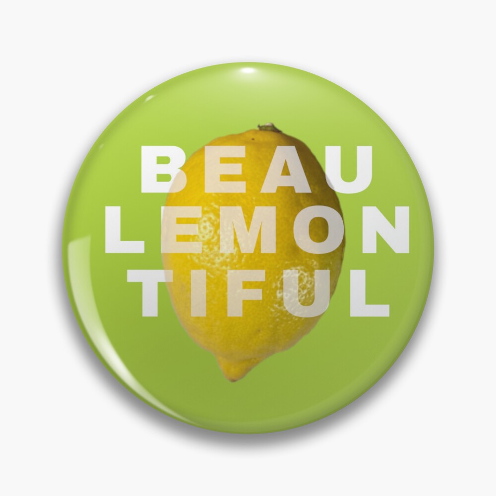 Beaulemontiful button available on Redbubble