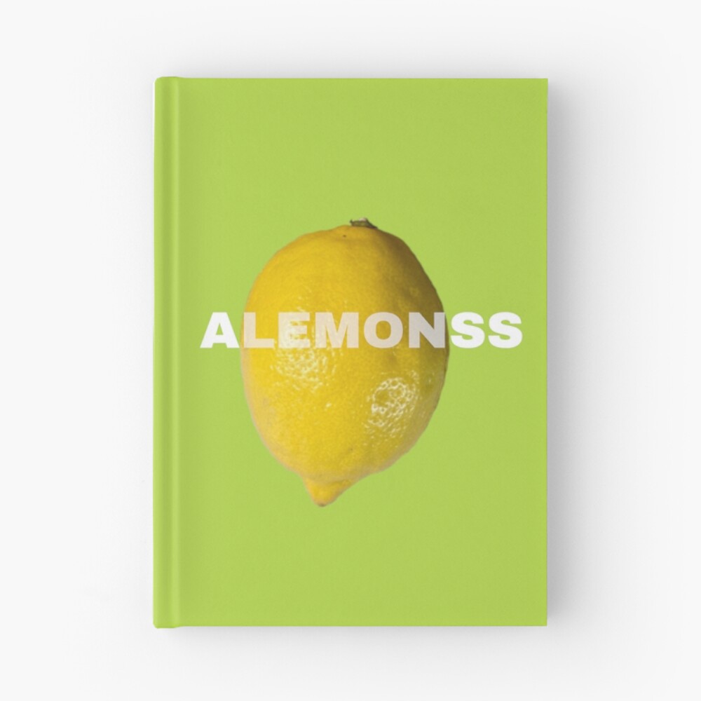 Alemonss hardcover journal available on Redbubble