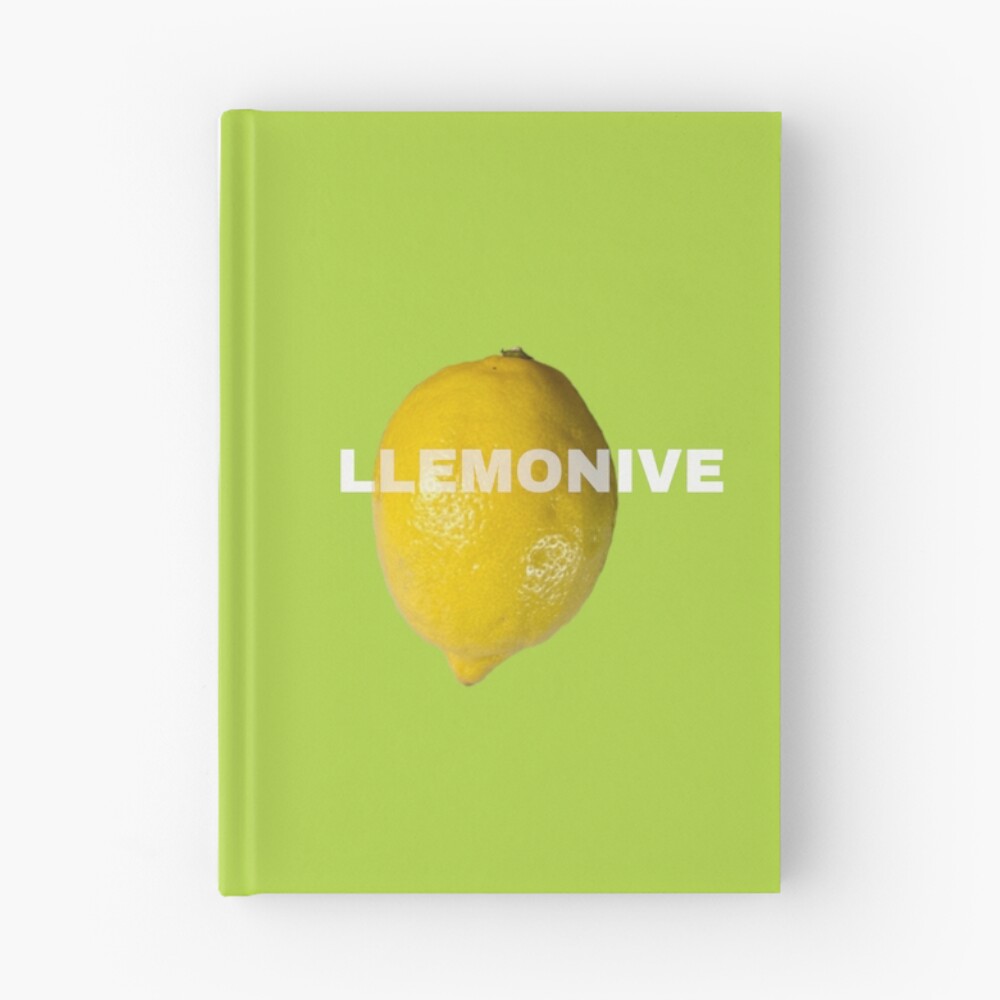 Llemonive journal available on Redbubble