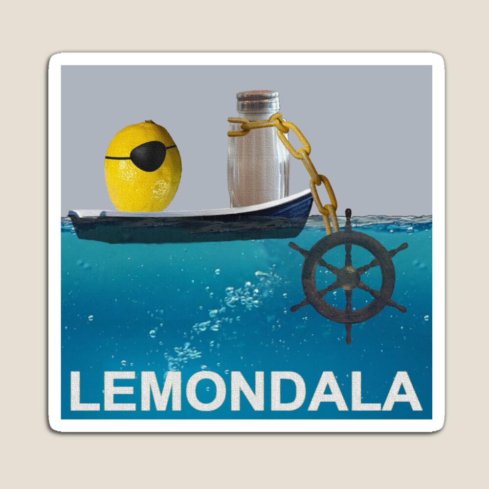 Lemon and salt shaker on boat
