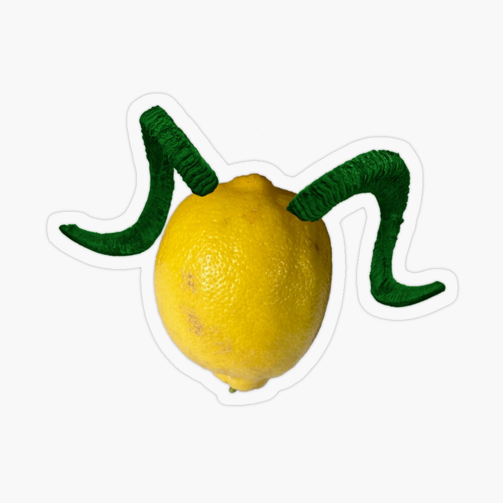 Green Horns sticker available on Redbubble