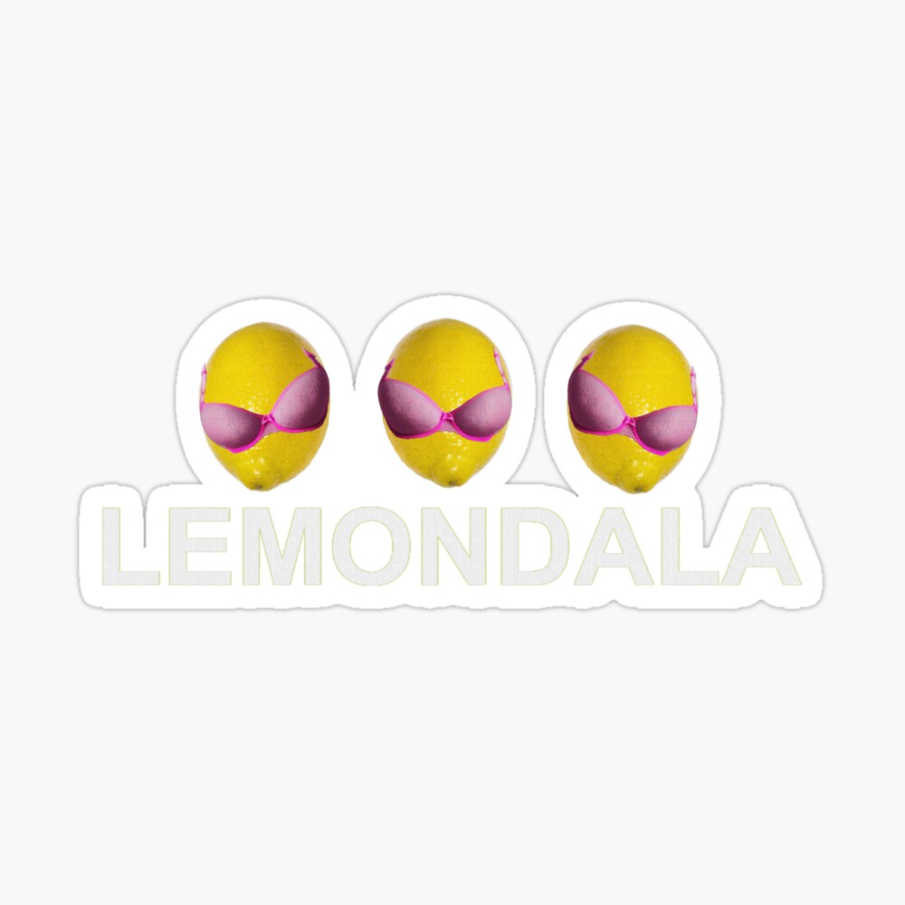 Three Glamour Lemons sticker available on Redbubble